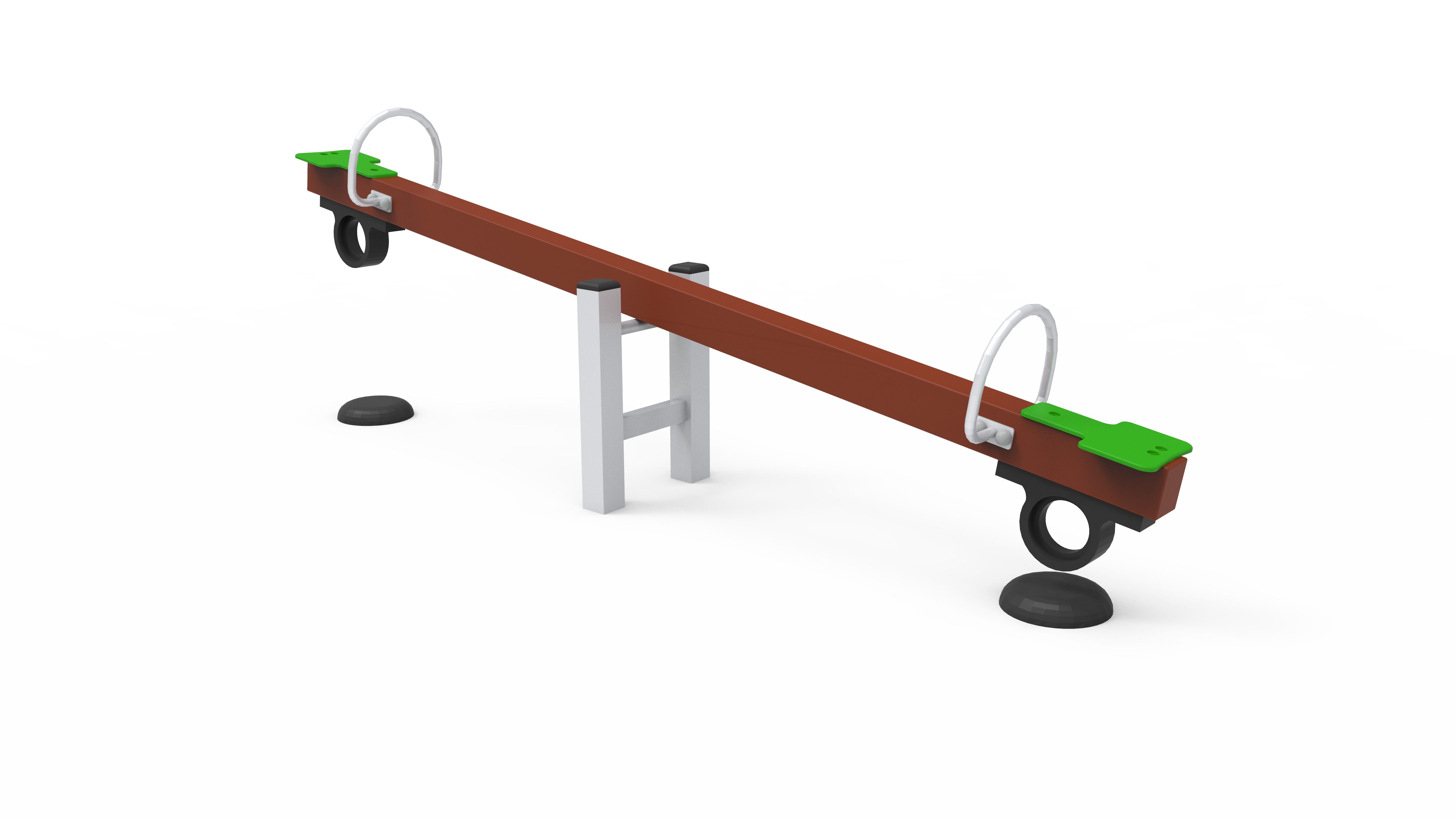 Dragonfly Seesaw Without Back Support With Bumpers